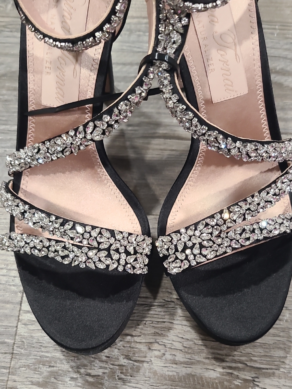 Pnina Tornai for Naturalizer Love Ankle Strap Platform Sandal Size 7.5 - Picture 9 of 10